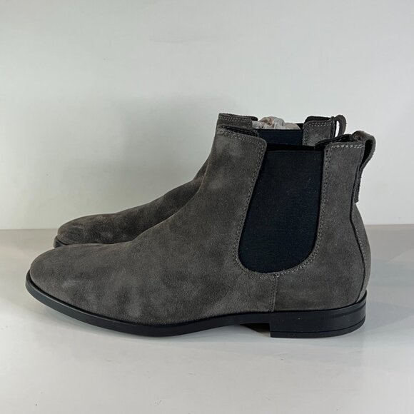 To Boot New York Adam Derrick Italian Calf Suede Chelsea Boots - Picture 3 of 6